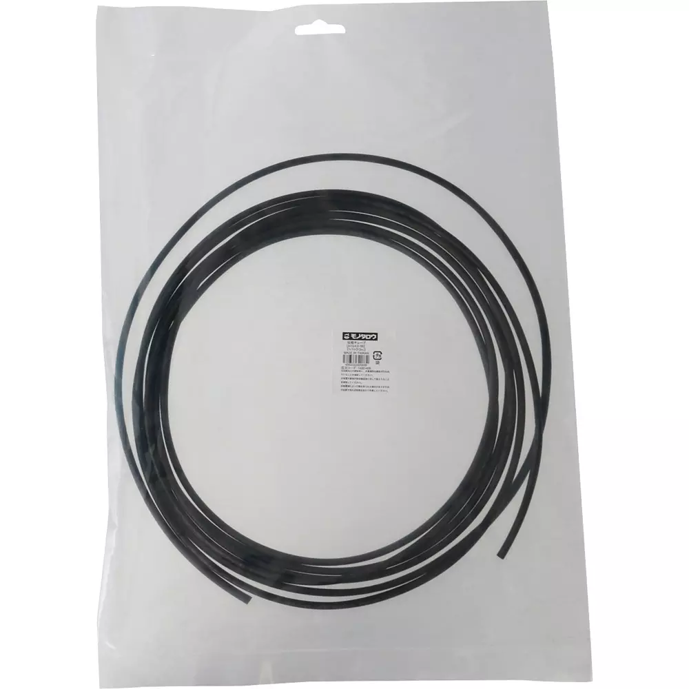 MonotaRO Heat Shrink Tube Polyolefin Resin Black 600V 5 m Overall Length, SCG4.0-5B