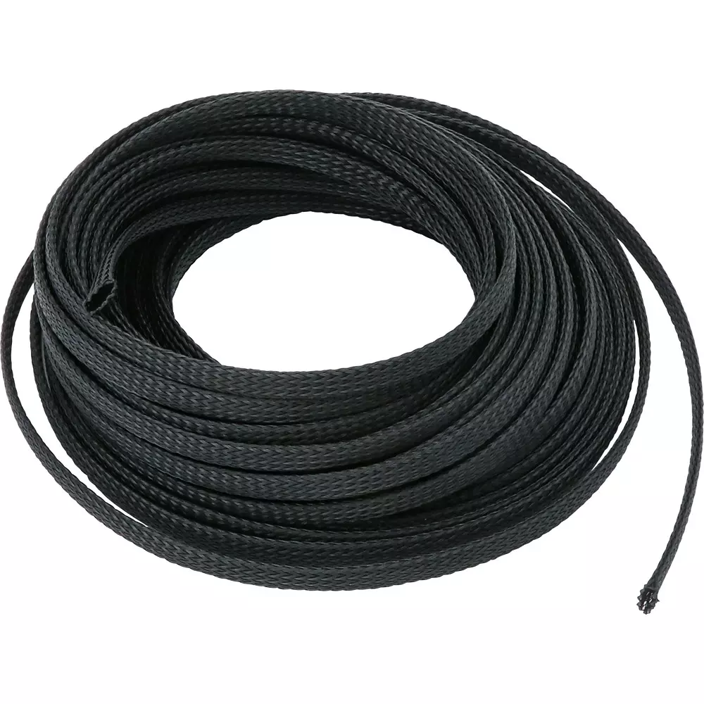 Buy MonotaRO Braided Tube Polyester monofilament Black 10 m Length, MR ...