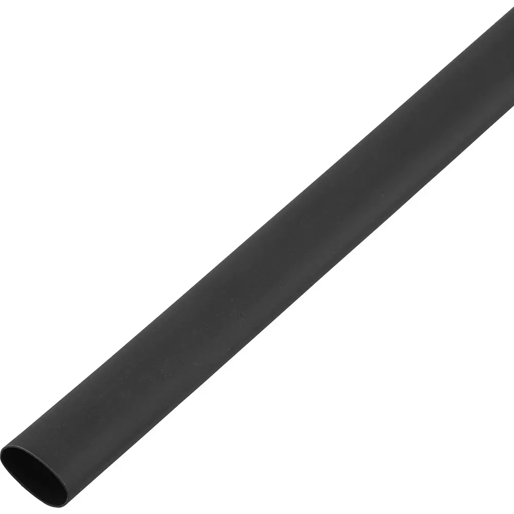 MonotaRO High Shrinkage Tube 4: 1 Black 0.5 m Length, RRDW-103-1/2-0.5M (Pack of 5 Pcs)