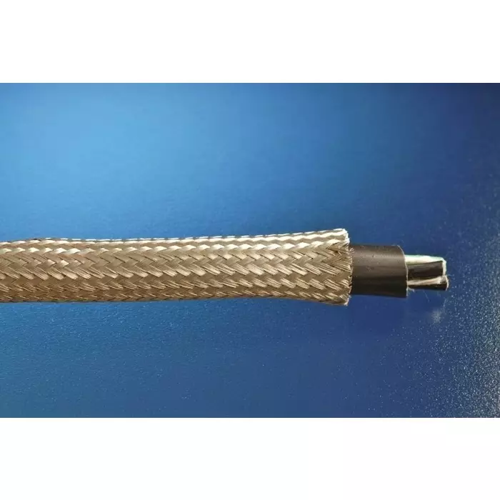 Alpha Wire Cable Sleeve Copper Silver 16.66 mm Diameter 30 m Length, 2175/1 SV005