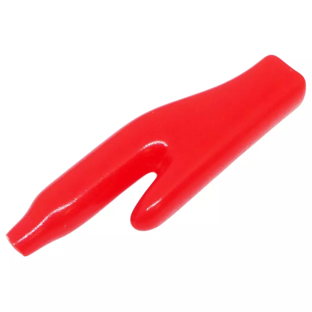 RS PRO Insulator Boot Red Polyvinyl Chloride, 2121206 (Pack of 10 Pcs)