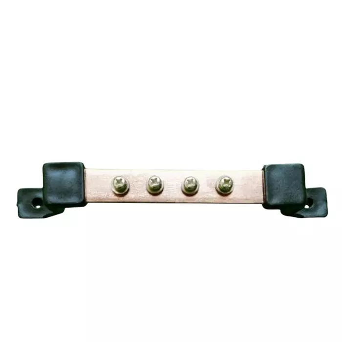 NISAN Bas Bar Insulator 100x3 mm Copper Bonded Brown For Industrial Use, 721590