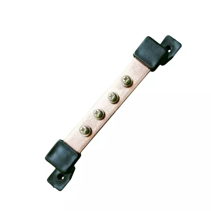 NISAN Bas Bar Insulator 100x3 mm Copper Bonded Brown For Industrial Use, 721590