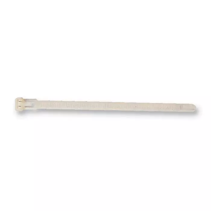 MULTICOMP PRO Cable Ties CABLE TIE, REL, NAT, 125MM, PK100, PP002073 (Pack of 100)