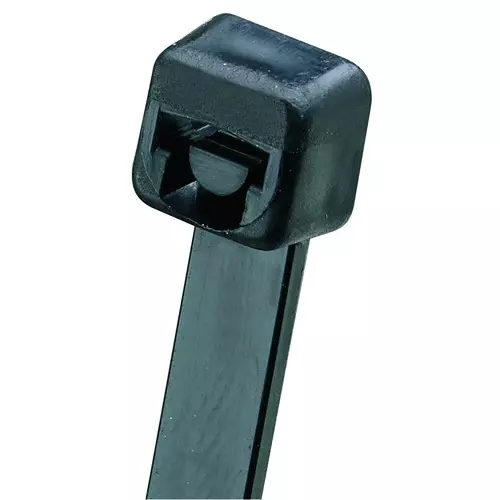 PANDUIT Cable Ties CABLE TIE, 203MM L, NYLON 6.6, 40LB, BLACK, PK1000, PLT2I-M0. (Pack of 1000)