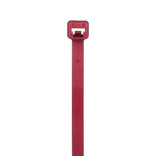 PANDUIT Cable Ties CABLE TIE, 142MM, NYLON 6.6, 40LB, RED, PLT1.5I-M2 (Pack of 1000)