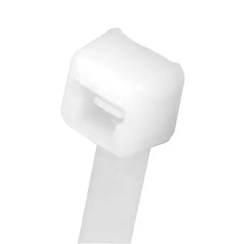 PANDUIT Cable Ties CABLE TIE, 157MM, NYLON 6.6, 18LB, NAT, PLT1.5S-M (Pack of 1000)