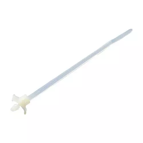 MULTICOMP PRO Cable Ties CABLE TIE, PUSH MNT, BLK, 112MM, PK100, PP002090 (Pack of 100)