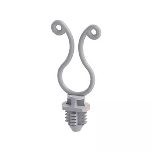 ESSENTRA COMPONENTS Cable Ties CABLE TIE, TWIST LOCK, 0.4", NAT, PA6.6, BHKL-350-10-01 (Pack of 5)