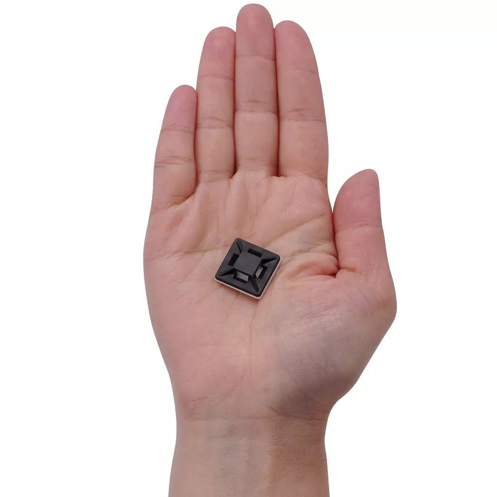 monotaro-cable-tie-mounts-weatherproof-type-nylon-66-black-up-to-48-mm-band-width-19x19-pack-of-100-pcs