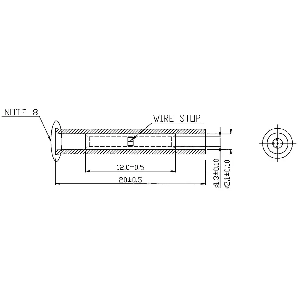 monotaro-insulated-butt-splice-connectors-straight-38415178-pack-of-100-pcs