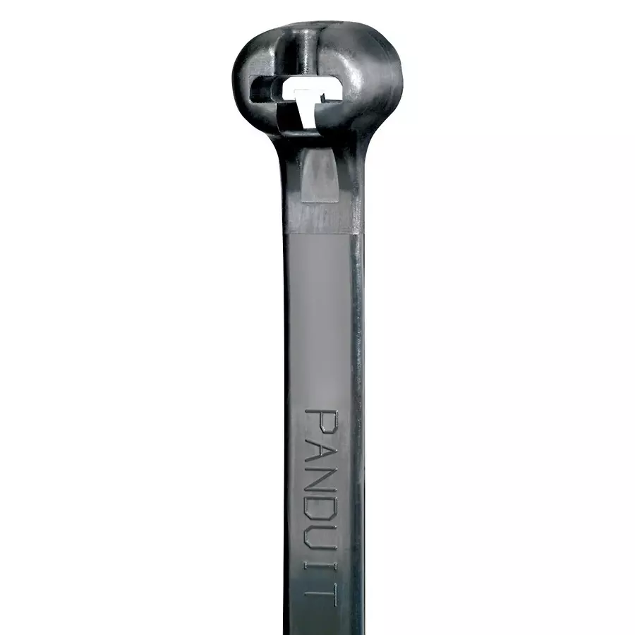 PANDUIT Cable Ties CABLE TIE, 361MM, NYLON 6.6, 18LB, BLK, BT4M-M0 (Pack of 1000)