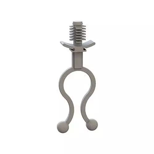 ESSENTRA COMPONENTS Cable Ties CABLE TIE, TWISTLOCK, 0.375", NAT, PA6.6, 23EZF037B050 (Pack of 10)