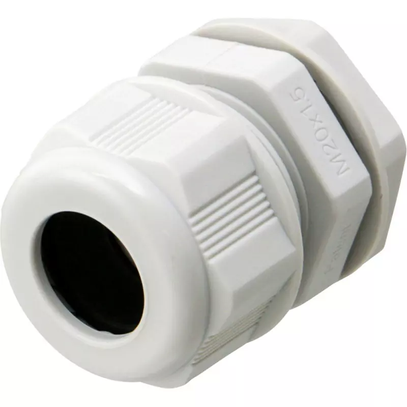 MonotaRO Cable Gland M Screw Gray M20x1.5 Nominal Screw Size, 41462199