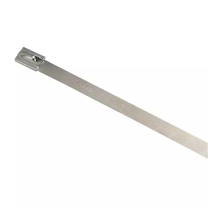 PANDUIT Cable Ties CABLE TIE, 259MM, SS, 200LB, NAT, PK100, MLT2.7S-CP316 (Pack of 100)