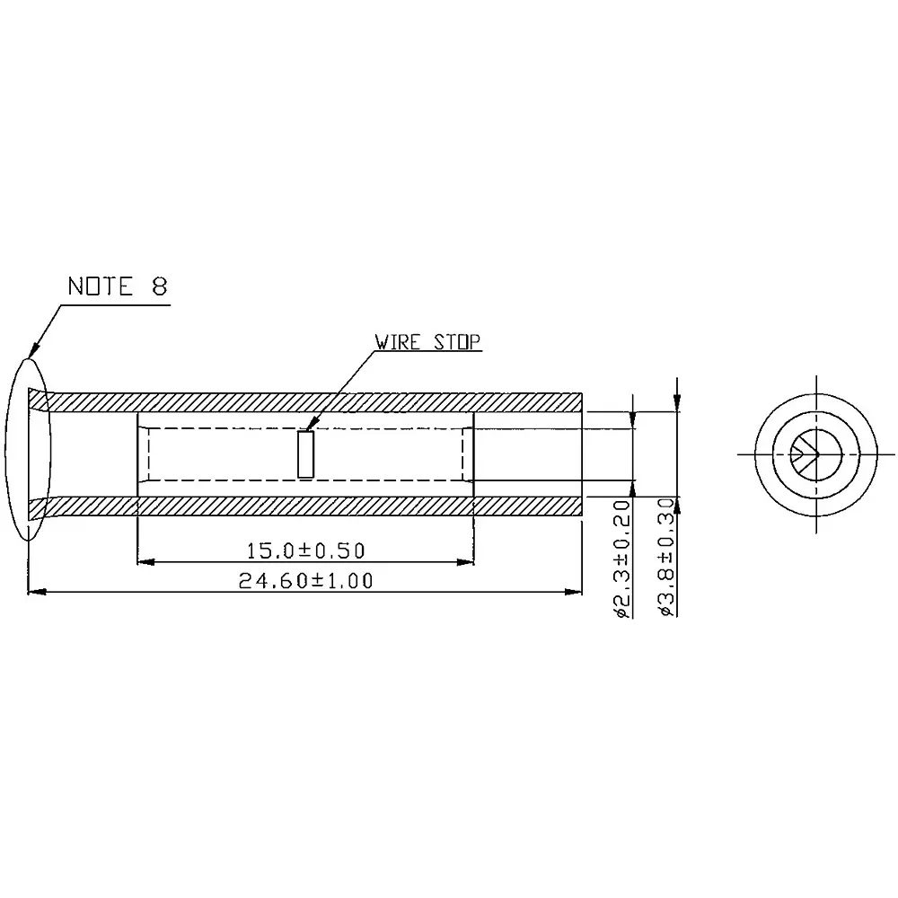 monotaro-insulated-butt-splice-connectors-straight-38415196-pack-of-100-pcs