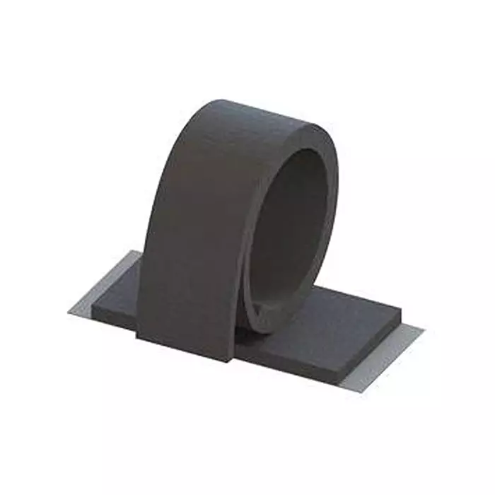 ESSENTRA COMPONENTS Cable Ties HOOK/LOOP CABLE TIE, 132MM X 25.4MM, BLK, RKWB-1