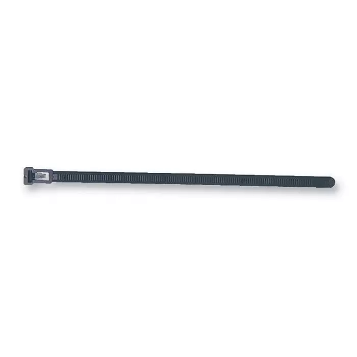 MULTICOMP PRO Cable Ties CABLE TIE, REL, BLK, 125MM, PK100, PP002080 (Pack of 100)