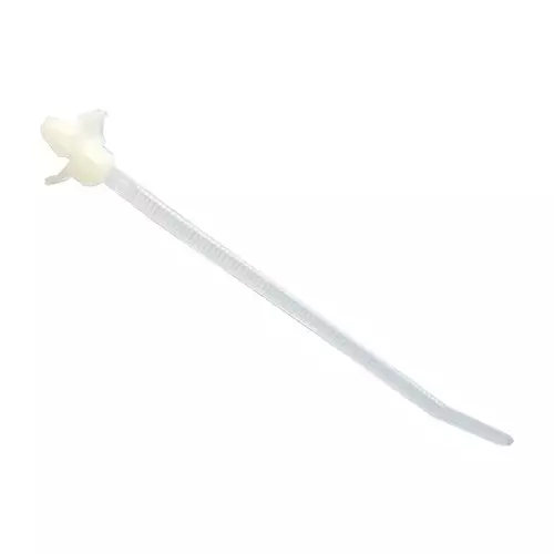 MULTICOMP PRO Cable Ties CABLE TIE, PUSH MNT, NAT, 201MM, PK100, PP002089 (Pack of 100)