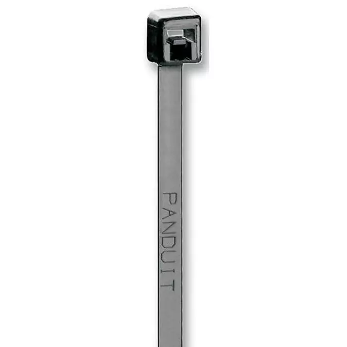 PANDUIT Cable Ties CABLE TIE, BLK, WR, 99X2.5MM, PK100, PLT1M-C0 (Pack of 100)