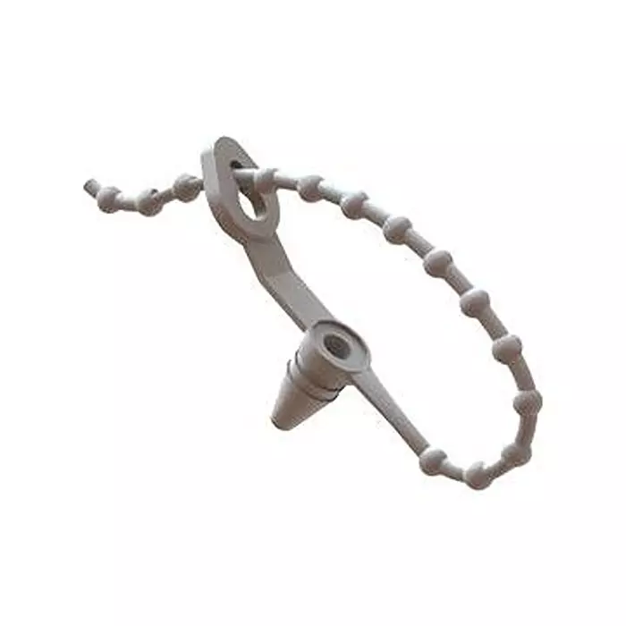 ESSENTRA COMPONENTS Cable Ties CABLE TIE, BEADED, 1.25", NATURAL, PP, PT-205 (Pack of 10)-picture-39