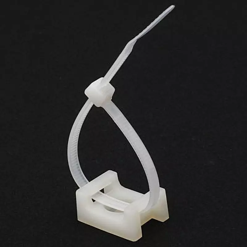 monotaro-cable-tie-mount-66-nylon-milky-white-23-mm-mm-stm-2-pack-of-100-pcs