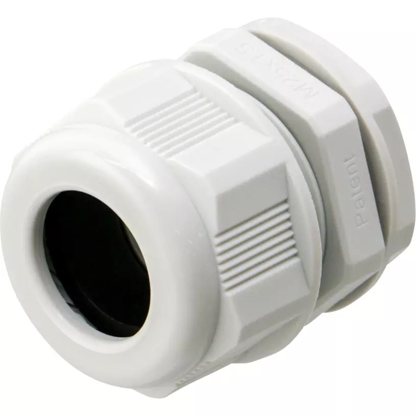 MonotaRO Cable Gland M Screw Gray M25x1.5 Nominal Screw Size, 41462217