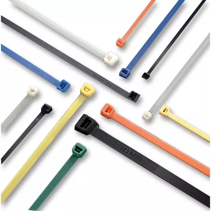 PANDUIT Cable Ties CABLE TIE, 190X4.8MM, BRN, PK100, PLT2S-C1 (Pack of 100)