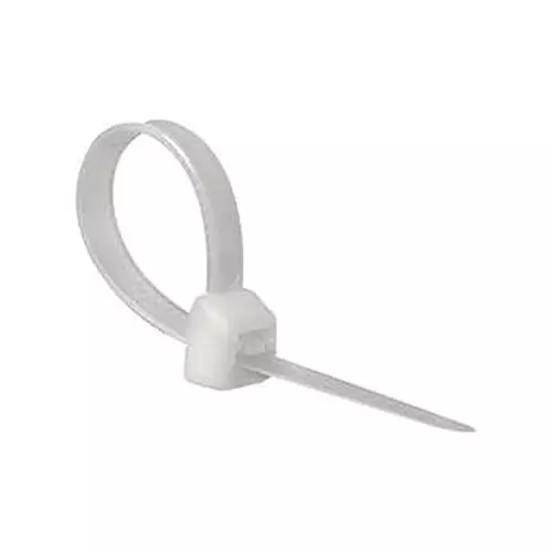 ESSENTRA COMPONENTS Cable Ties CABLE TIE, 120MM, NYLON 6.6, NATURAL, WITA-18R-M (Pack of 1000)