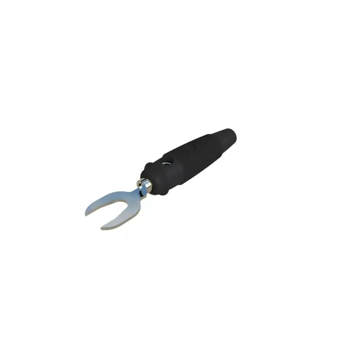HIRSCHMANN TEST AND MEASUREMENT Fork Terminal KB 3 Insulated Terminal, 930585100 (Pack of 50)