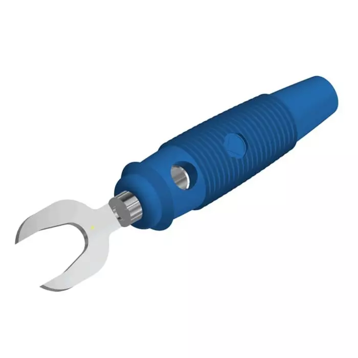 HIRSCHMANN TEST AND MEASUREMENT Fork Terminal KB 3 Insulated Terminal, 930585102