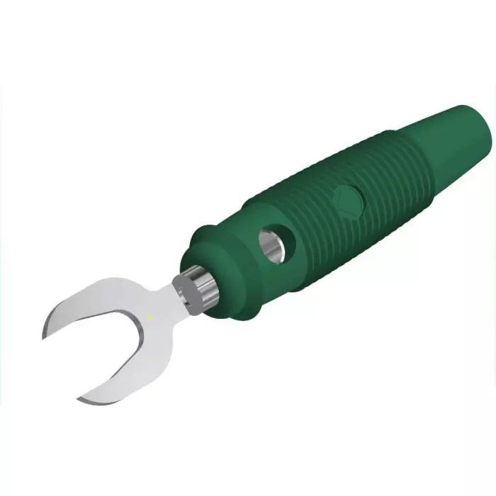 HIRSCHMANN TEST AND MEASUREMENT Fork Terminal KB 3 Insulated Terminal, 930585104