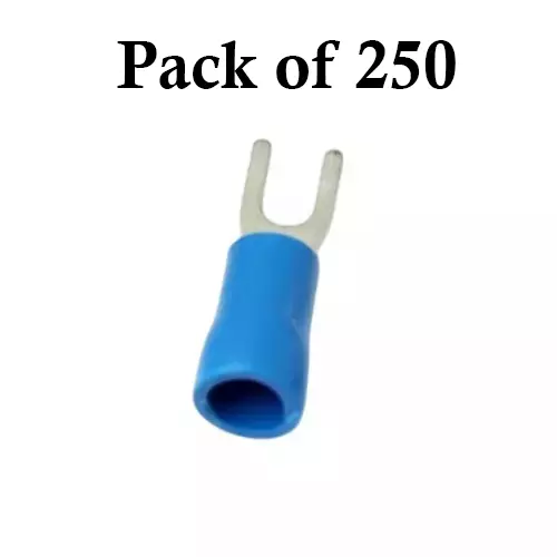 Kaycee Lugs Copper Special Fork Terminal 3 Sq.mm, KCL -922 (I) (Pack of 250 Pcs)