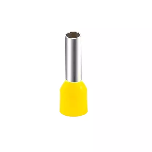 ENERTECH Single Type Cable Terminals 6 -12 mm Size Range Yellow, EN-6012 (Pack of 100)