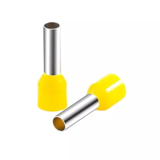 ENERTECH Single Type Cable Terminals 6 -12 mm Size Range Yellow, EN-6012 (Pack of 100)