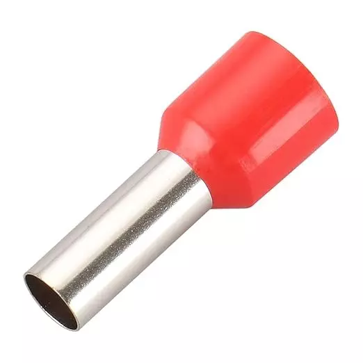 ENERTECH Single Type Cable Terminals 1 -12 mm Size Range Red, EN-1012 (Pack of 100)