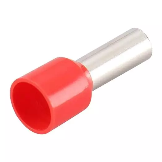 ENERTECH Single Type Cable Terminals 1 -12 mm Size Range Red, EN-1012 (Pack of 100)