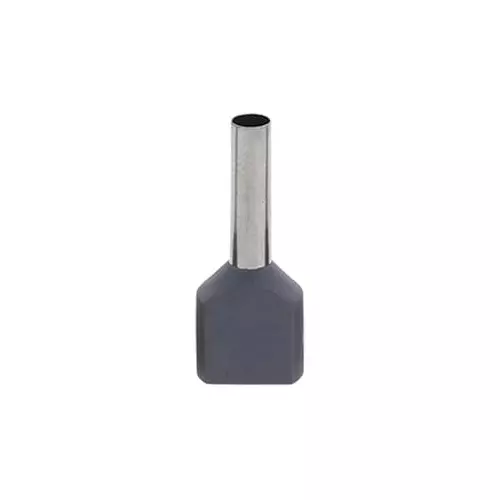 ENERTECH Twin Type Cable Terminals 4 -12 mm Size Range Grey, EN- TE 4012 (Pack of 100)