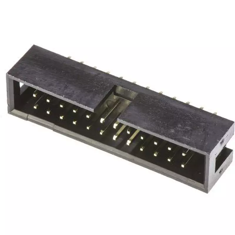 Amphenol Pin Header 24 Pole 3 Amp Rated Current, T821124A1S100CEU (Pack of 100)