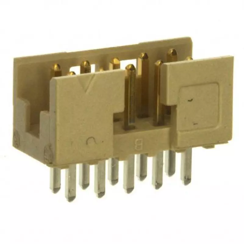Amphenol Pin Header 10 Pole Through-hole mounting, 98414-G06-10ULF (Pack of 47)