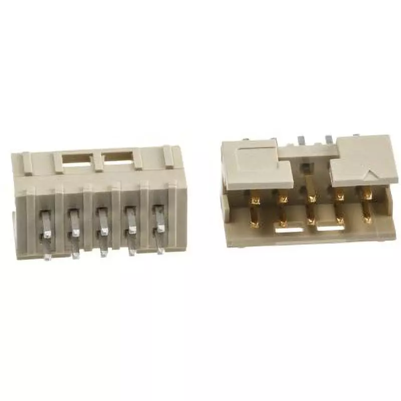 Amphenol Pin Header 10 Pole 2 Amp Rated Current, 98414-G06-10LF (Pack of 300)