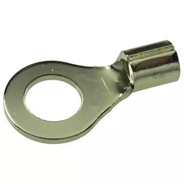 MOLEX Terminal, Ring Tongue, #10, 14Awg, 19044-0163 (Pack of 10)