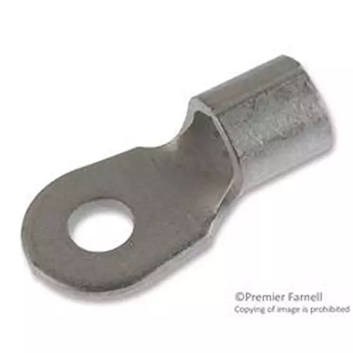 MOLEX Terminal, Ring Tongue, 1/4", 4Awg, 19193-0261