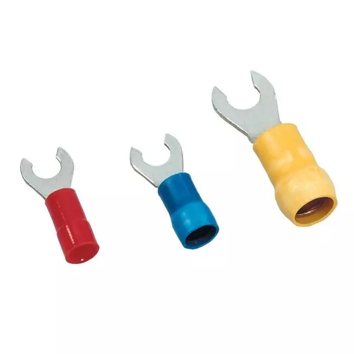 Mecatraction Insulated Ring Terminal, C100NBE0-4 (Pack of 100)