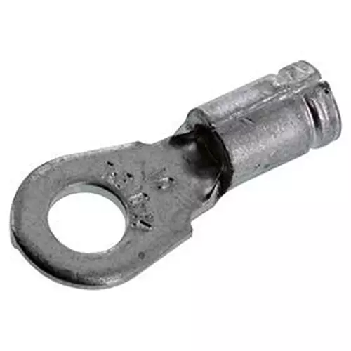 ABB - THOMAS & BETTS Terminal, Ring Tongue, Stud 10, 16-14Awg, Crimp, BC14-10