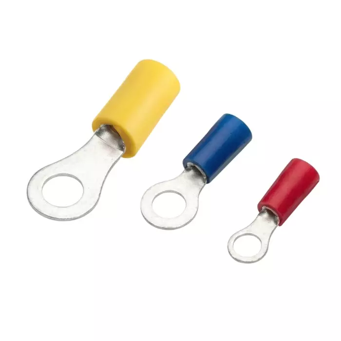Comet Insulated Ring Terminal Copper 2.5-4 mm² Size Electro Tinned Finish, CRSI-7071
