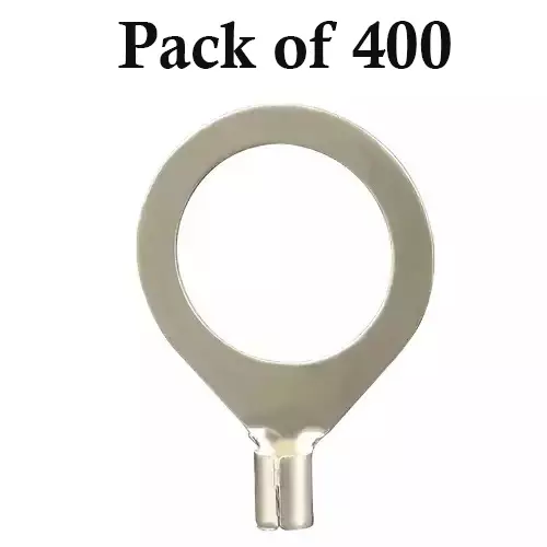 Kaycee Lugs Copper Ring Terminals 1.5-5 Sq.mm, KC7005 (Pack of 400 Pcs)