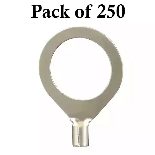 Kaycee Lugs Copper Ring Terminals 1.5-4 Sq.mm, KC7154 (Pack of 250 Pcs)