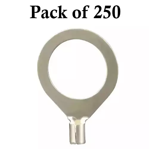 Kaycee Lugs Copper Ring Terminals 1.5-6 Sq.mm, KC7106 (Pack of 250 Pcs)