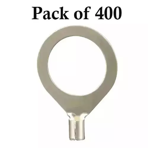 Kaycee Lugs Copper Ring Terminals, (Cable Size 2.5 Sq.mm Bolt Size 5 mm), Pack of 400 Pcs, KC7010